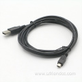Custom Shied 5PIN Mini B USB 2.0 Charger Data Extension Cable For PS3